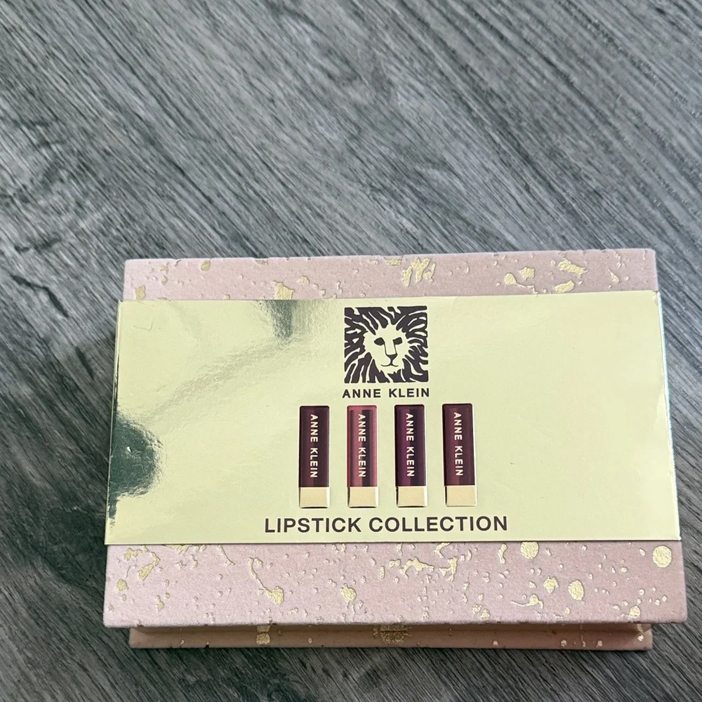 Anne Klein Lipstick Set - Vibrant Red,‎ Elegant Pink, Rich Purple